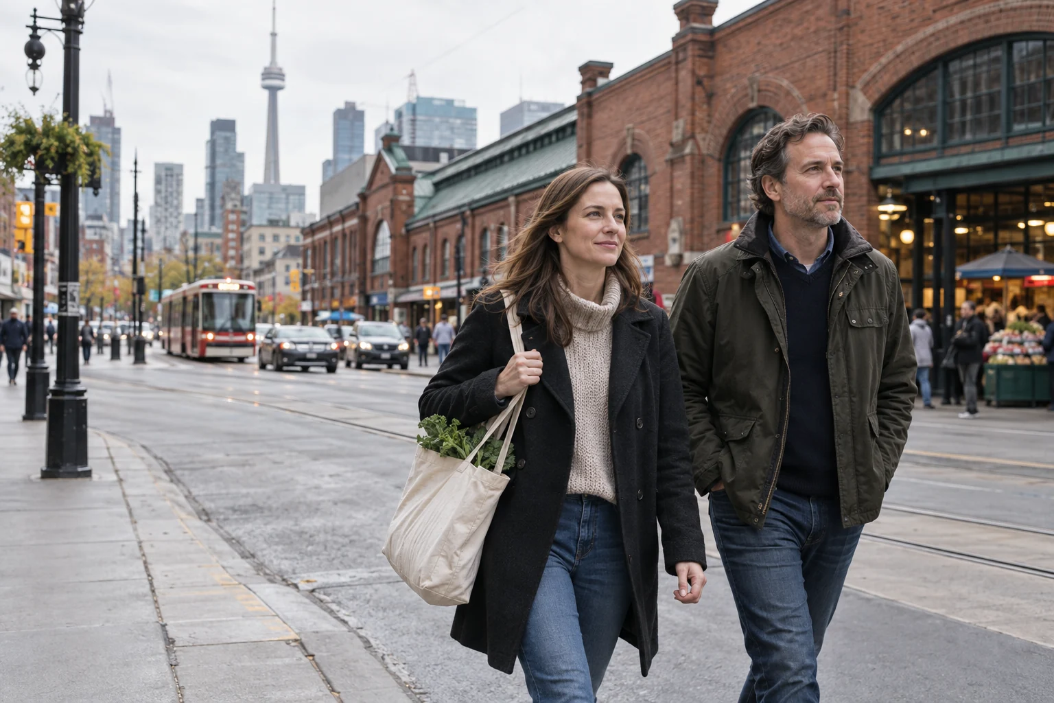 Illustrative everyday outing in Toronto